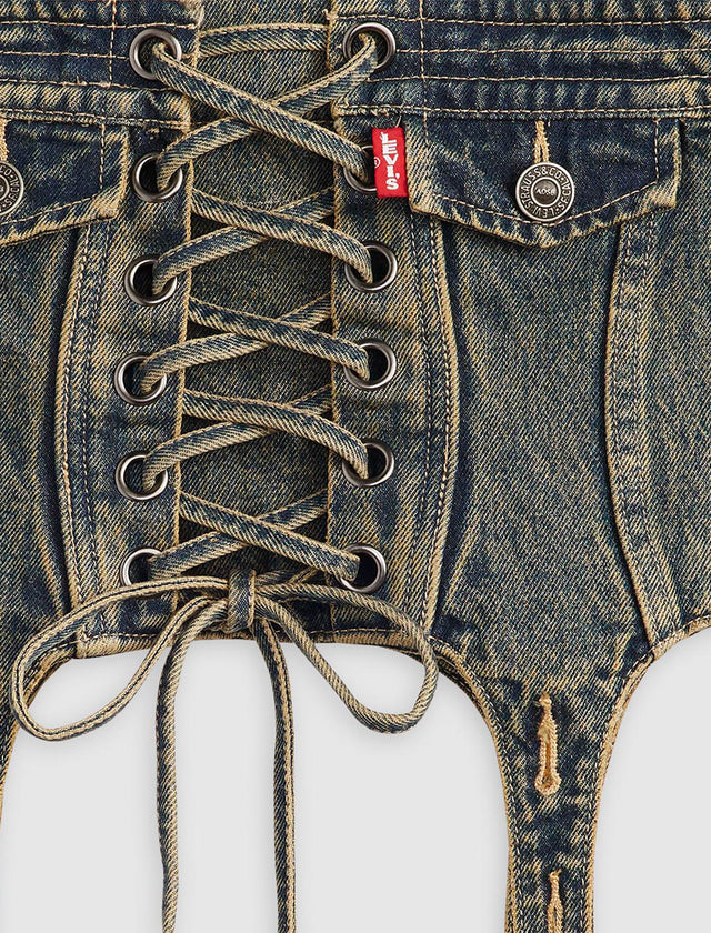 ANDERSSON BELL WOMEN'S DENIM CORSET