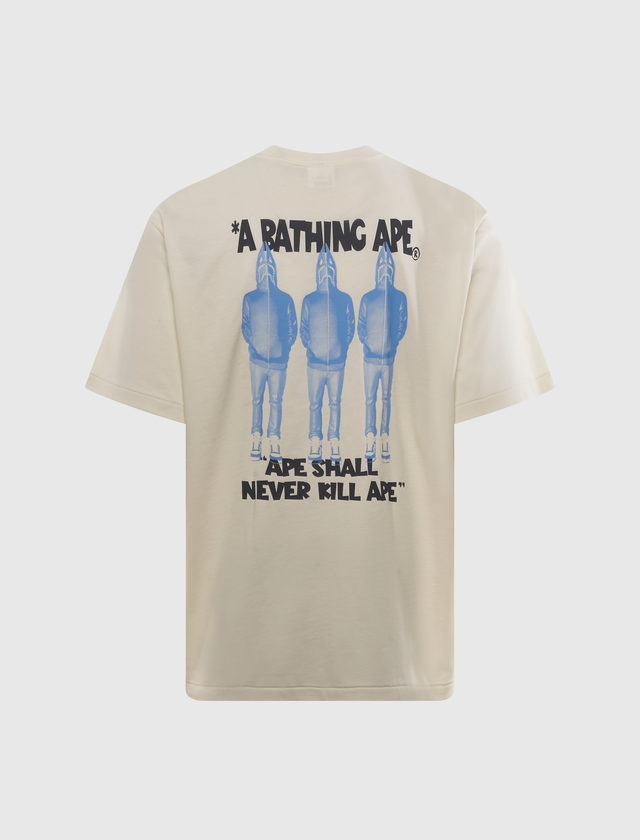 SHARK SEIJIN A BATHING APE LOGO TEE