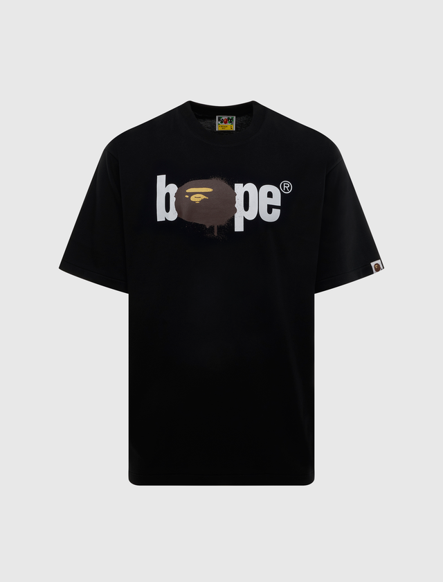 GRAFFITI BAPE LOGO RELAXED FIT TEE TEE