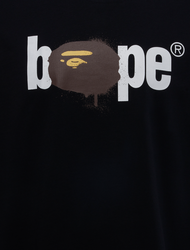 GRAFFITI BAPE LOGO RELAXED FIT TEE TEE