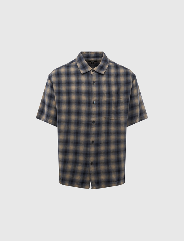 LIAM SS PLAID SHIRT