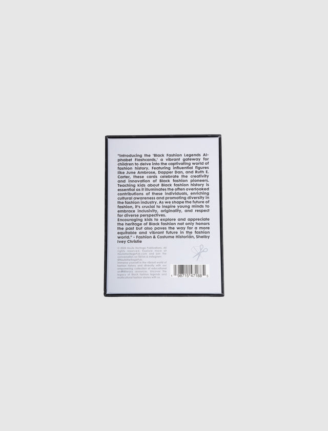 FASHION LEG ABC CARD