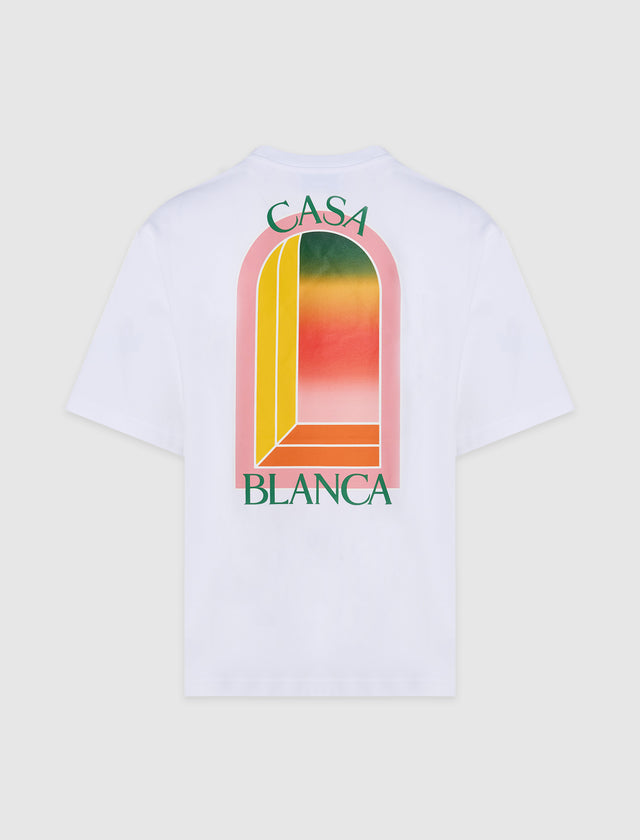 グラデーション アーチ Tシャツ