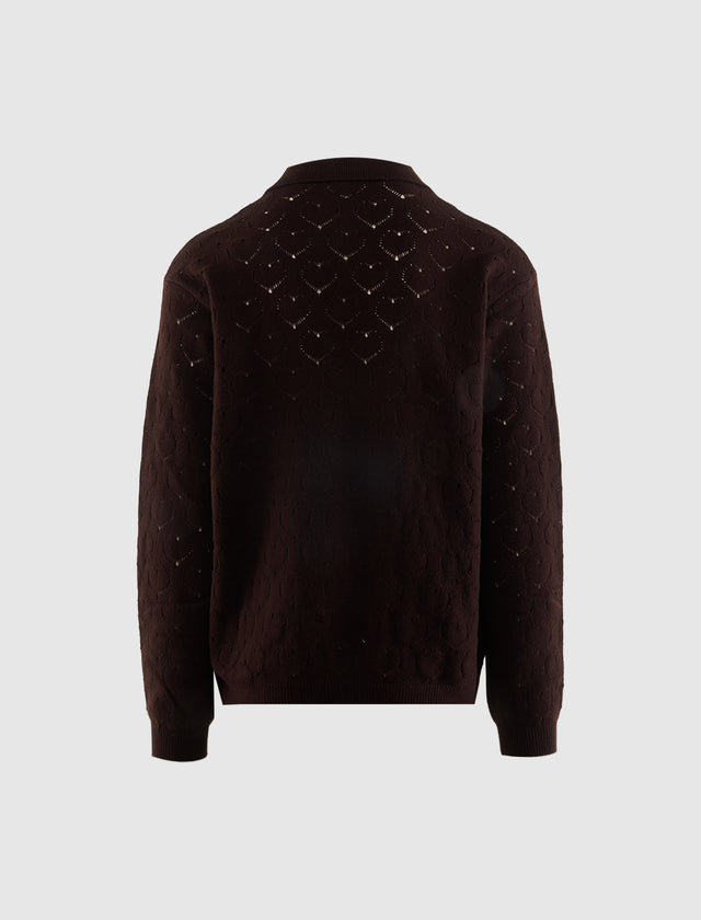 EYELET POLO