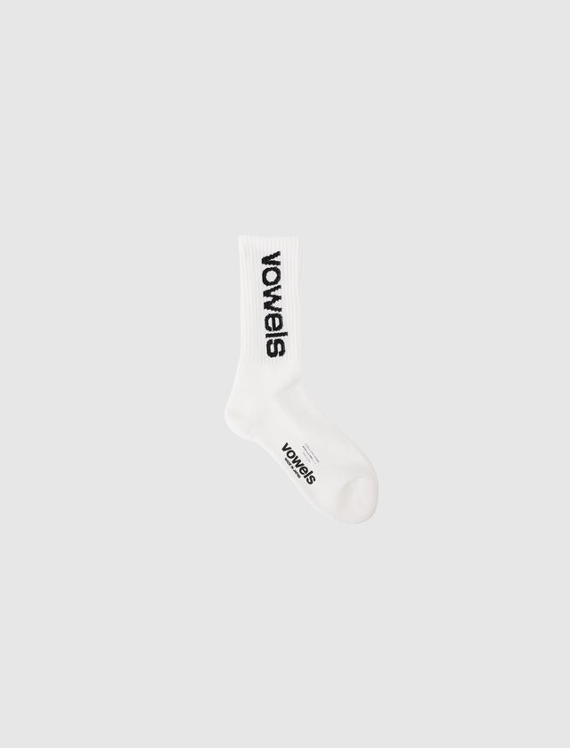 SOLID RIB CREW SOCKS