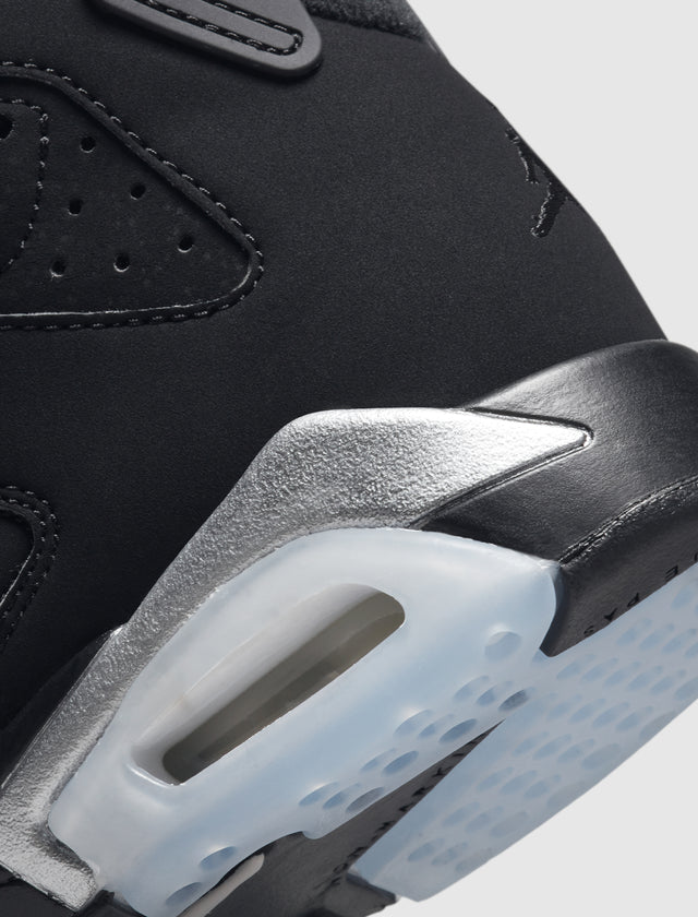 AIR JORDAN 6 RETRO "メタリックシルバー" GS