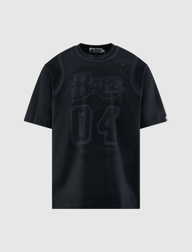 フェイクプリントTシャツ