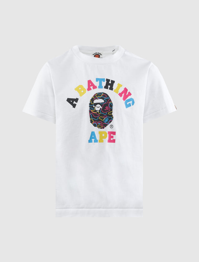 KIDS NEON CAMO TEE