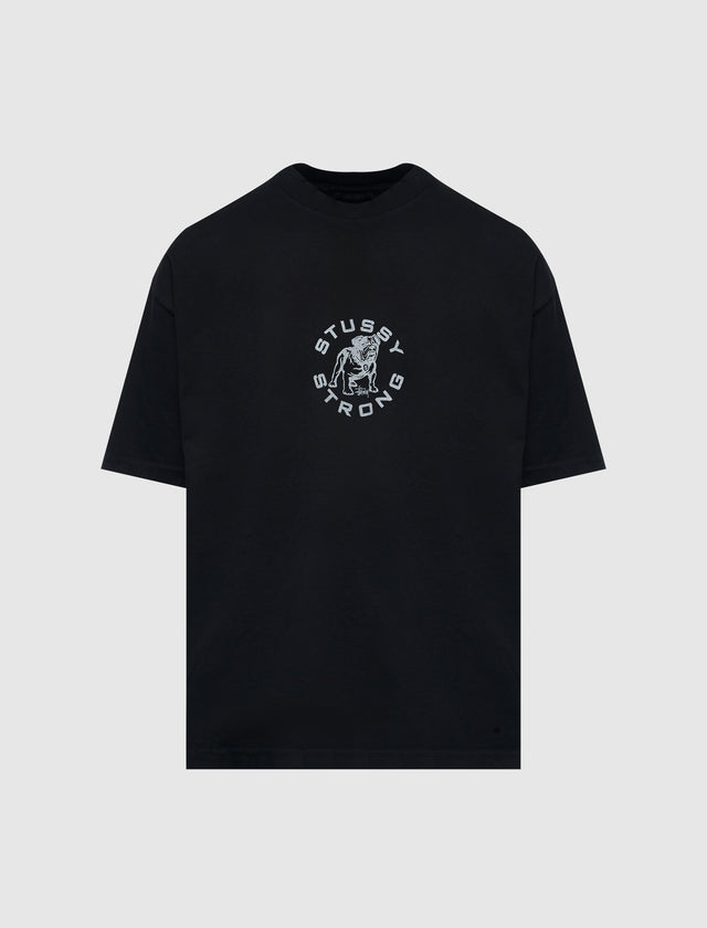 黒色「ストロングマック」ドッグTシャツ