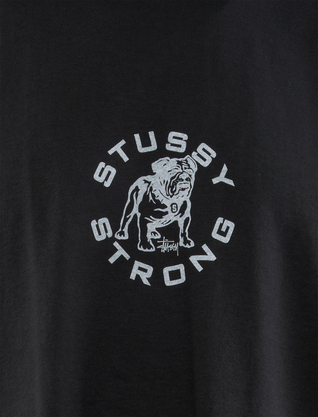 黒色「ストロングマック」ドッグTシャツ