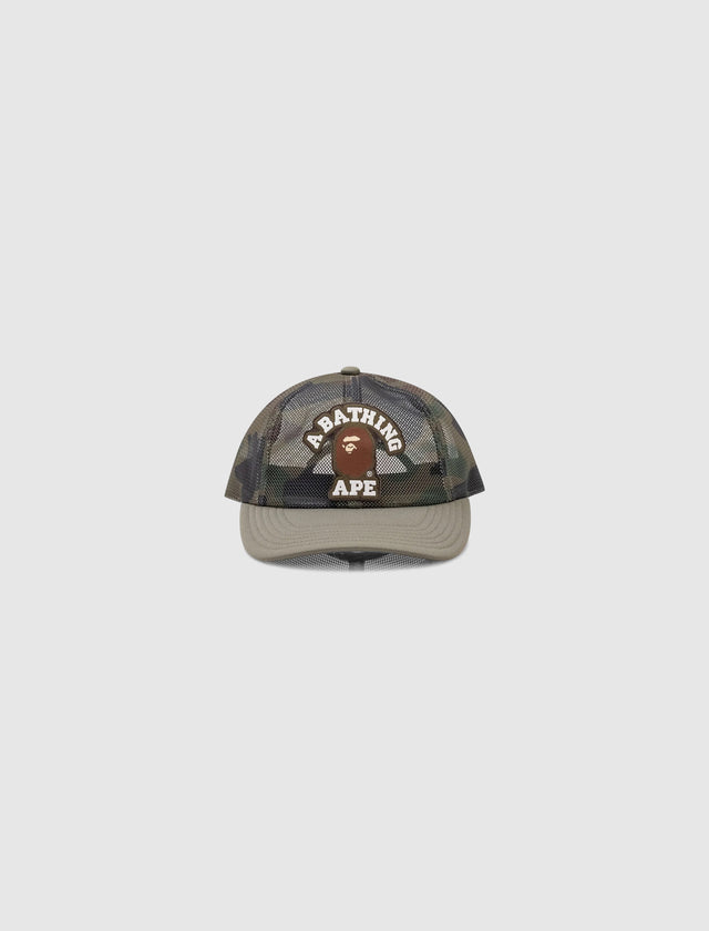 1ST CAMO COLLEGE PATCHED MESH CAP