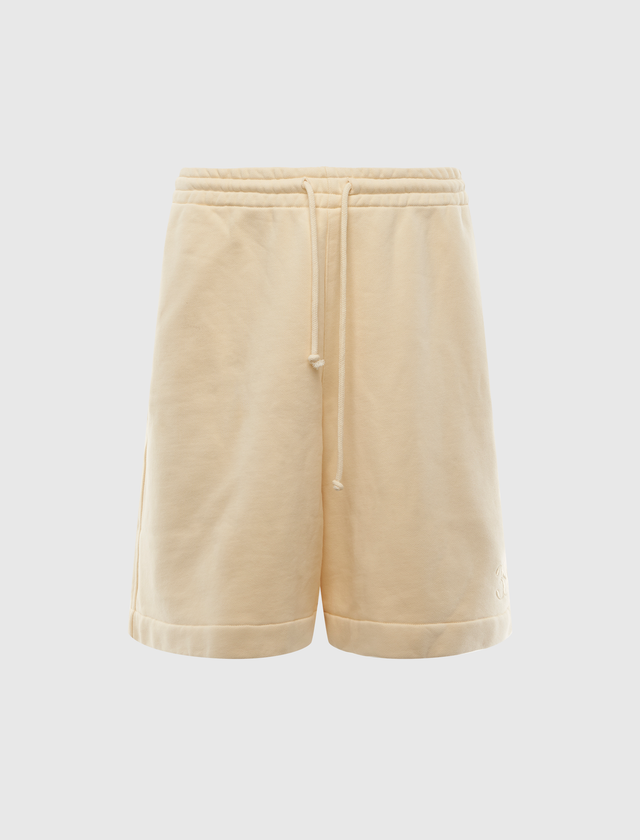 38A SHORTS AUS GEBÜRSTETEM FROTTEE