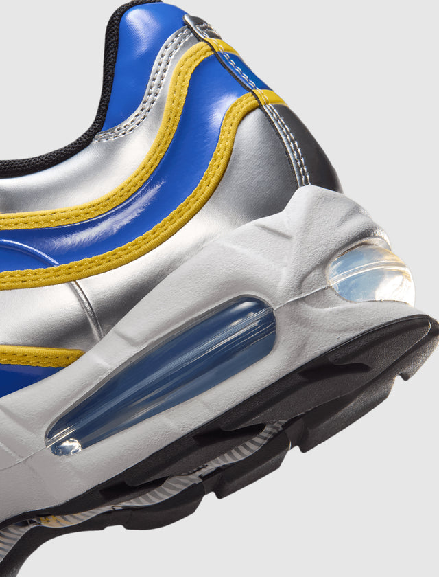 AIR MAX JOGA BONITO R9  "METALLIC SILVER/ VARSITY MAIZE"