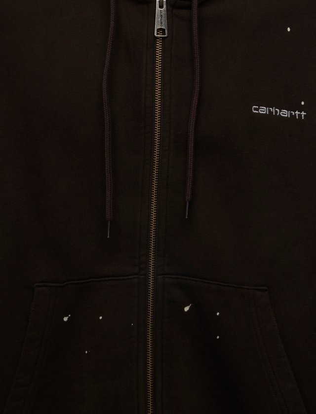HOODED PAINTER JACKET
