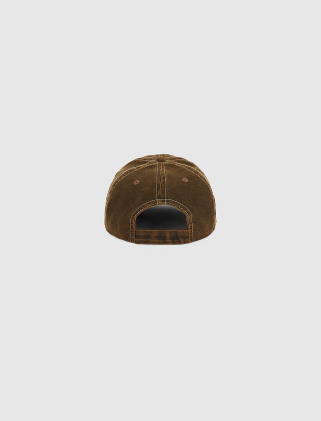 RUNNING HORSE LEATHER PATCH HAT