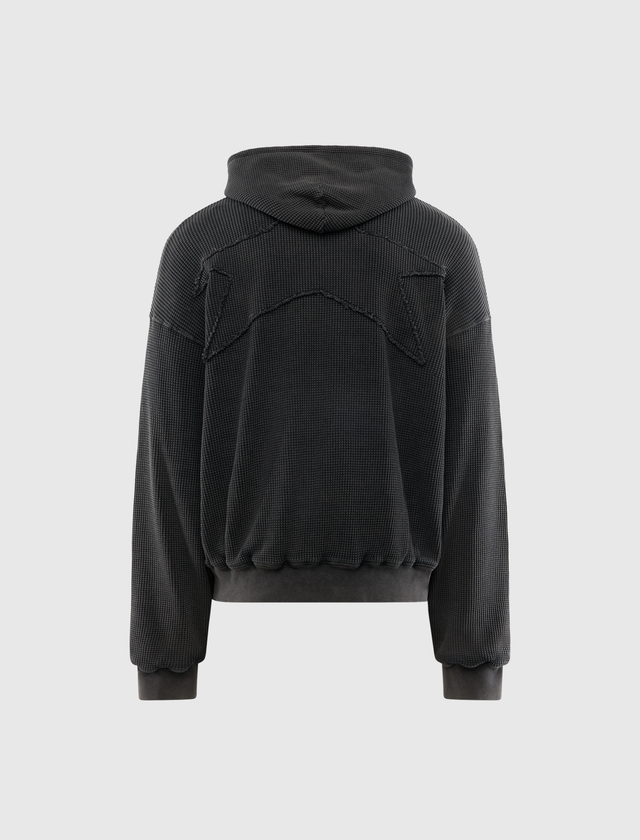 STAR WAFFLE HOODIE