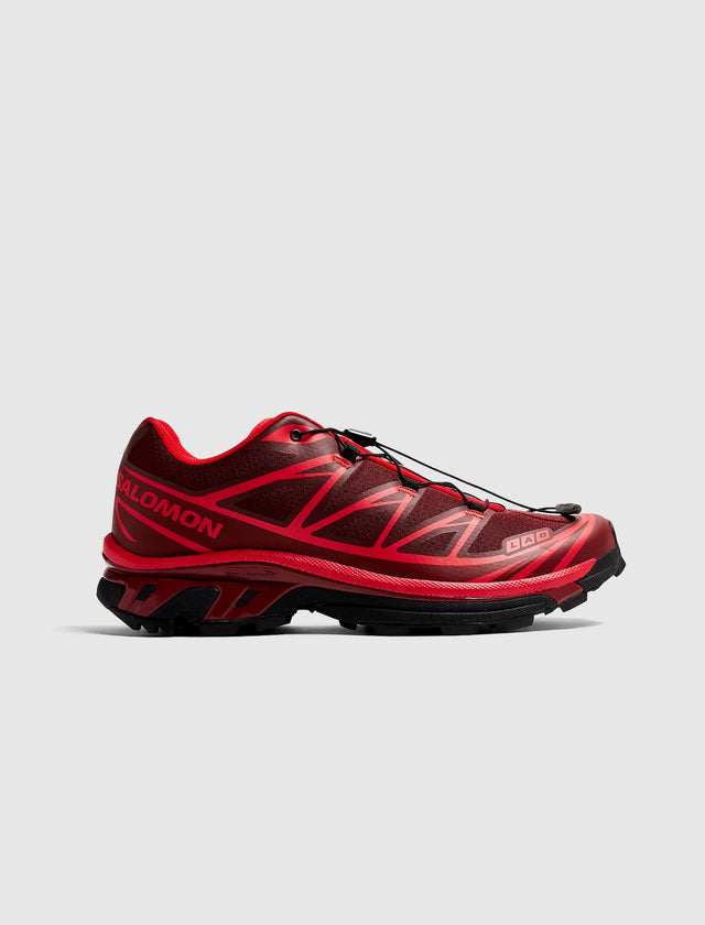 SALOMON XT-6 "RUM RAISIN/HIGH RISK RED/FIRED BRICK"